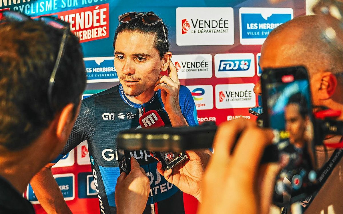 « Mine de rien, je vais pouvoir apporter ma pierre à l’édifice » : malgré son forfait pour le Tour de France, David Gaudu au départ des championnats de France