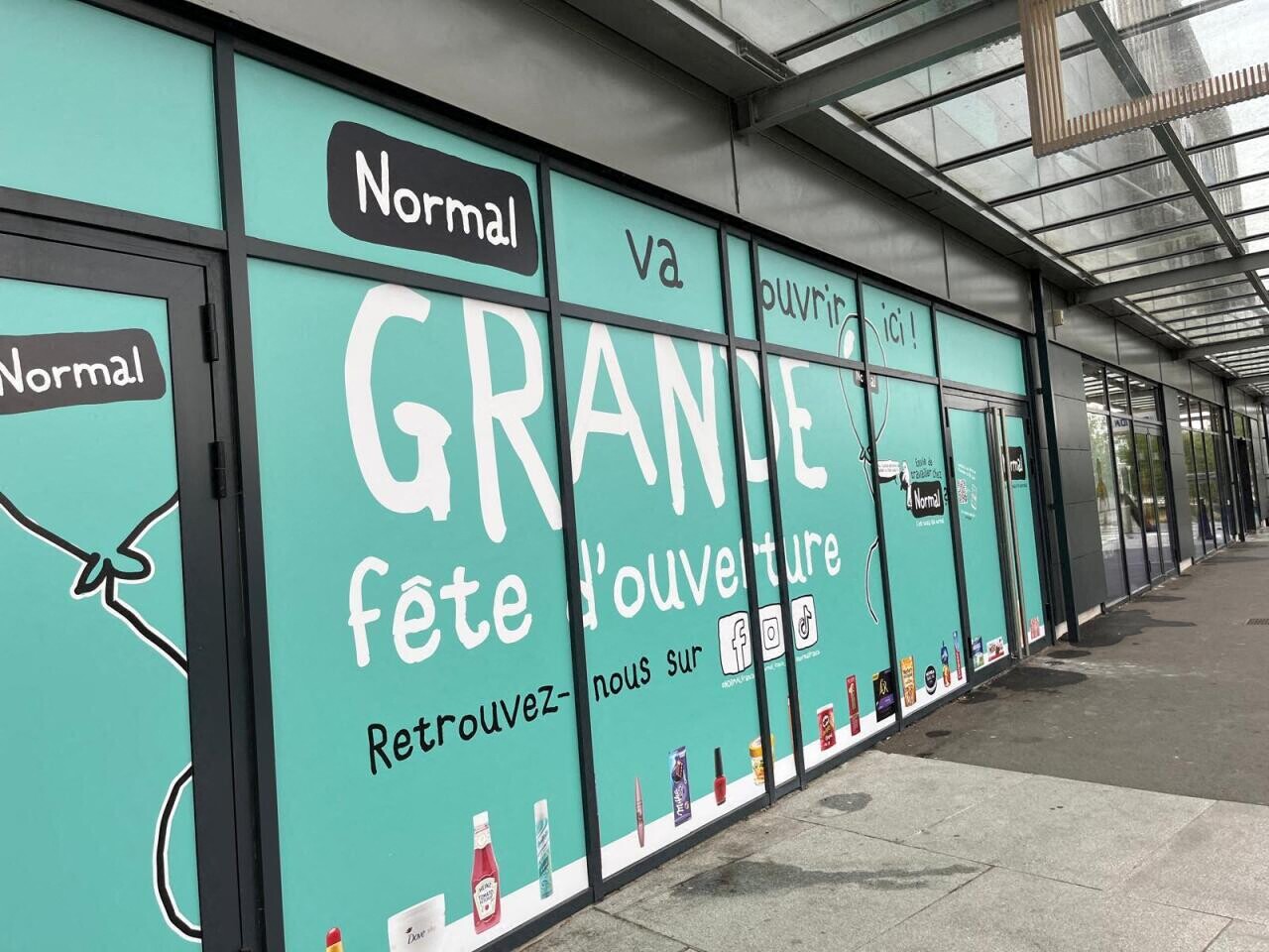 Normal ouvre un troisième magasin dans ce centre commercial