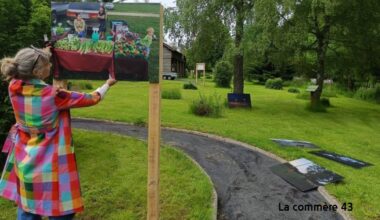 Dernière ligne droite avant l'ouverture du 5e parcours photographique du Haut-Lignon « 6x6 Ici au loin »