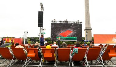 selon Amélie Mauresmo, la fan zone de la Concorde a attiré «plus de 25.000 spectateurs»