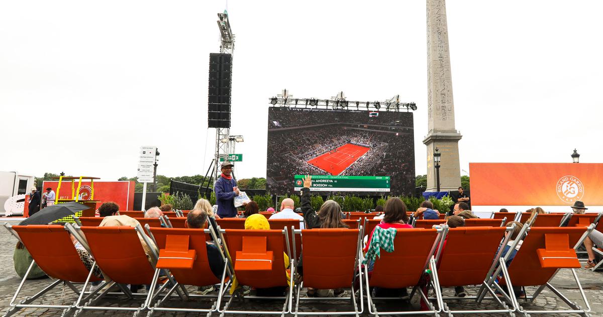 selon Amélie Mauresmo, la fan zone de la Concorde a attiré «plus de 25.000 spectateurs»