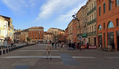 Place Arnaud Bernard à Toulouse