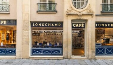 Longchamp inaugure son café éphémère au cœur du Marais à Paris