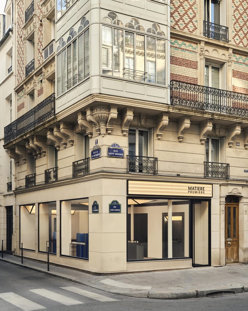Façade de la boutique Matière Première
