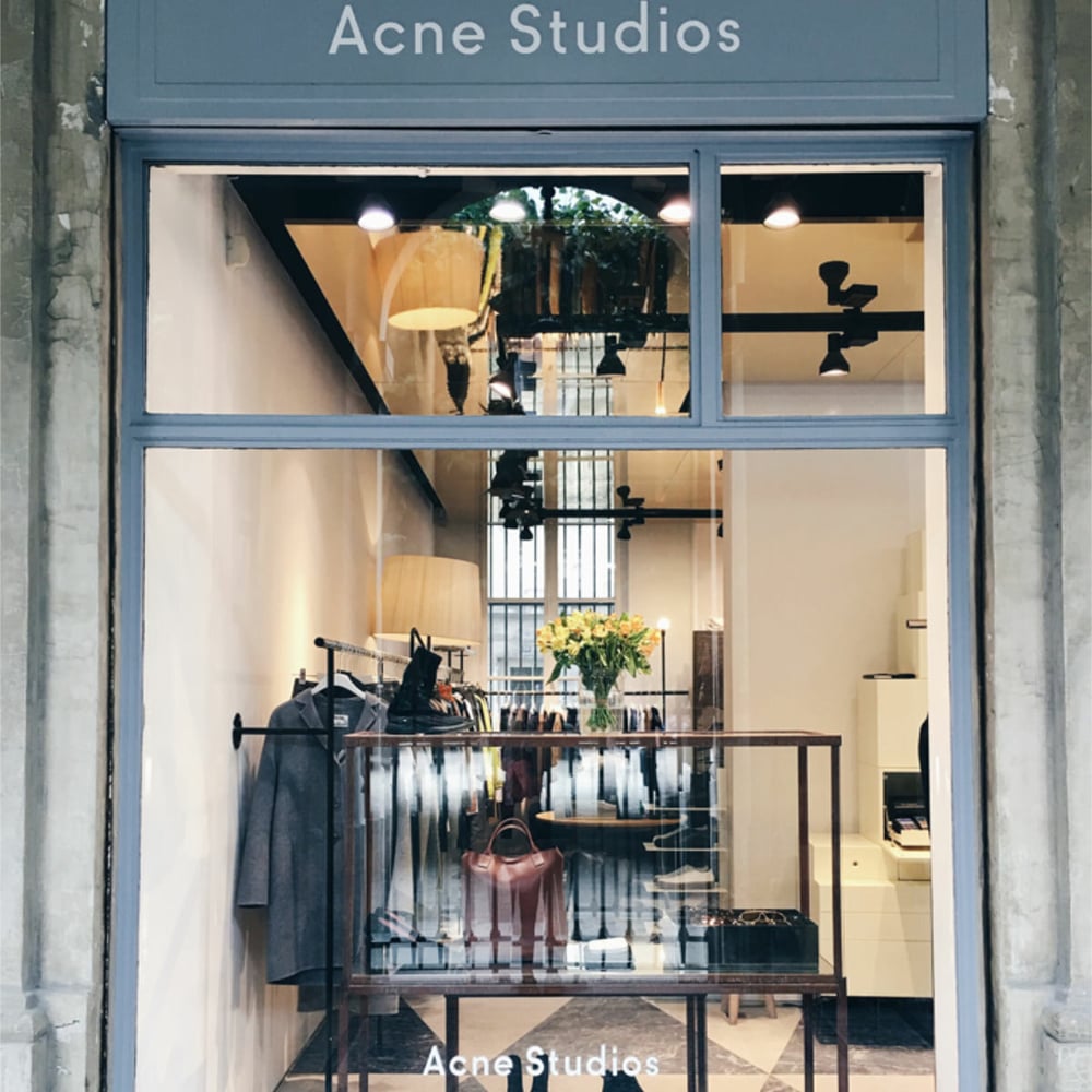 La boutique Acne Studios du Palais Royal, à Paris, sera transformée en galerie Acne Paper Palais Royal.