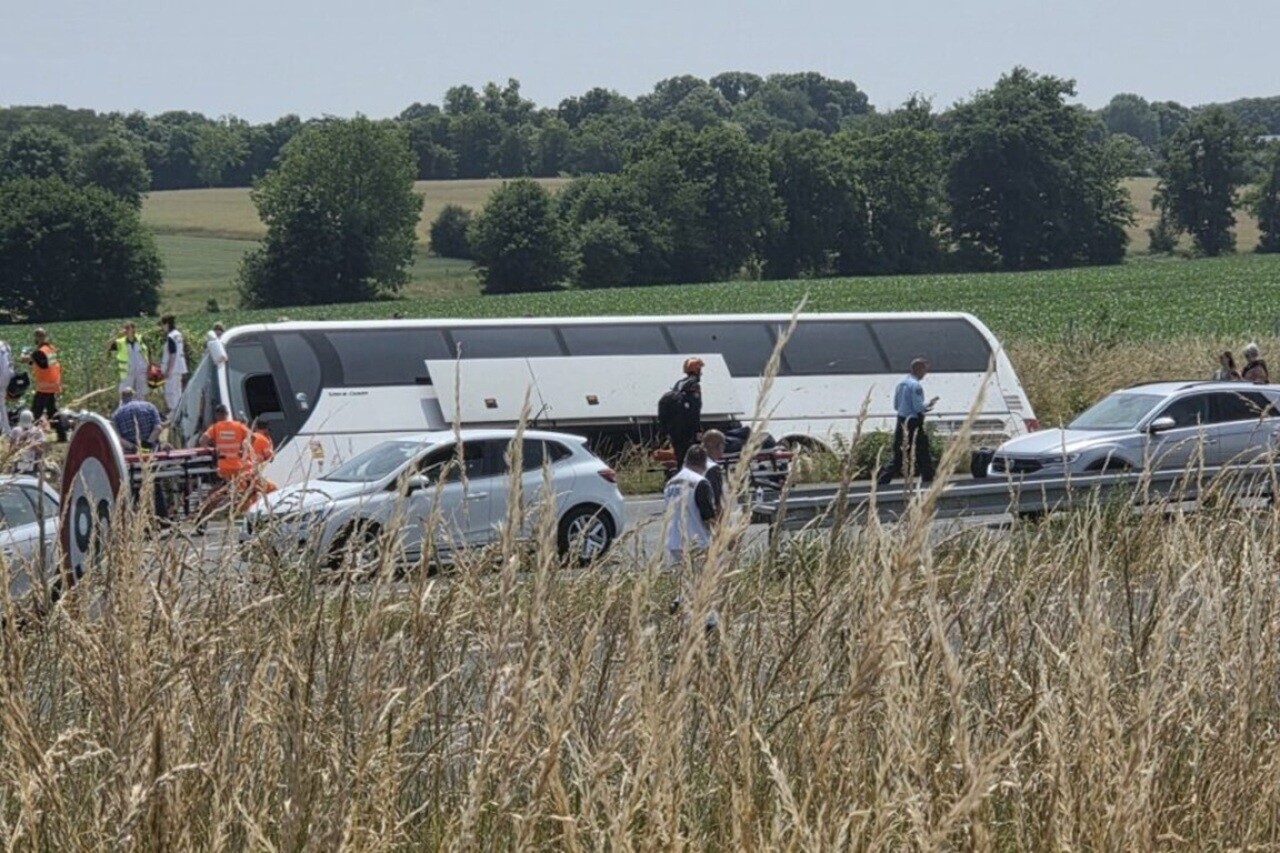 les passagers du car scolaire étaient en visite à Ploërmel