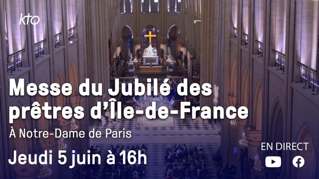 Messe du Jubilé des prêtres d'Île-de-France