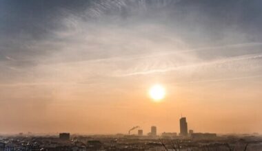 Pollution Lyon lever jour © Tim