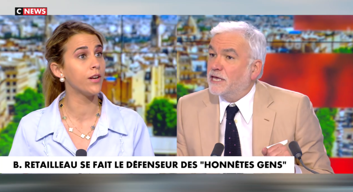 Pascal Praud se fait tirer les oreilles par Sarah Saldmann, le dé ...