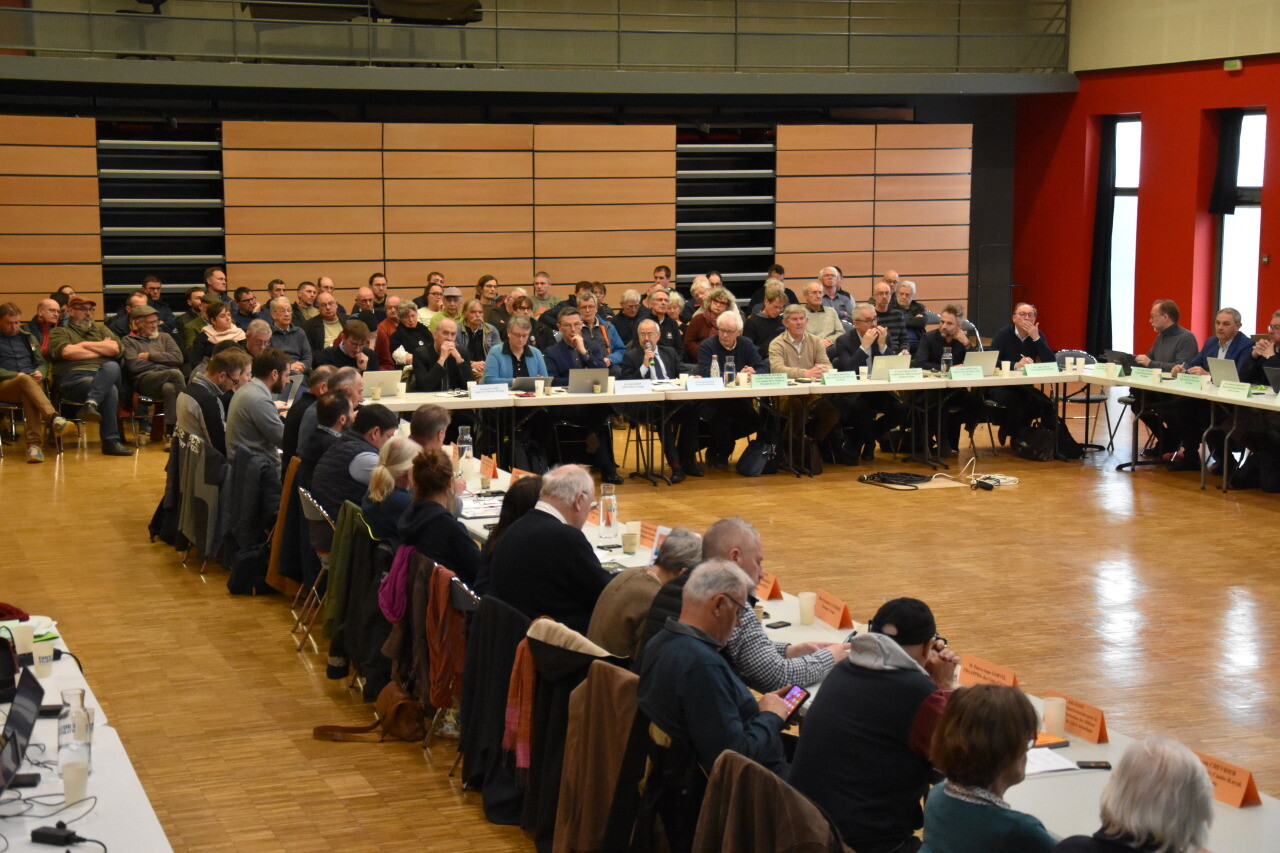 les agriculteurs de la FDSEA et des JA font entendre leur voix