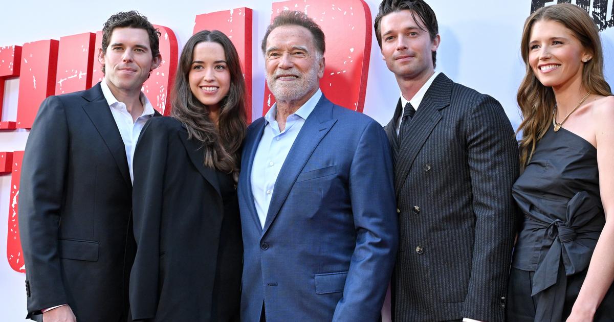 Les rares photos d’Arnold Schwarzenegger avec ses 5 enfants sur le tapis rouge californien