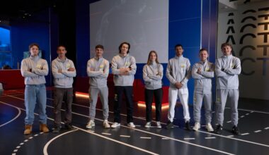 une séance photo pour les neuf jeunes talents des CFA de la région prêts à briller à Marseille