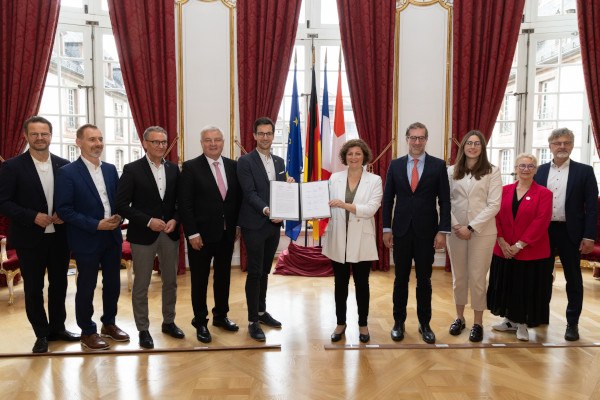 Transfrontalier : une déclaration commune pour renforcer la position des villes du Rhin supérieur 