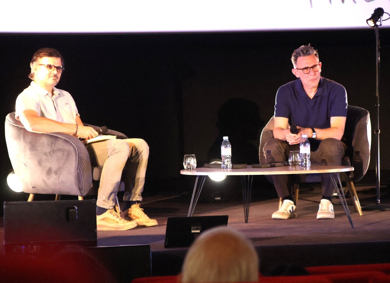Michel Hazanavicius est venu parler d'Ukraine près de Nantes