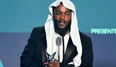 Kendrick Lamar rafle quatre prix aux BET Awards