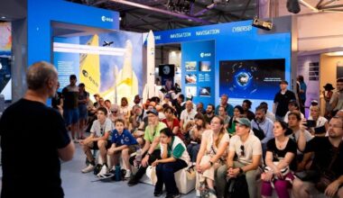 des jeunes se rendent à Paris, au Salon international du Bourget