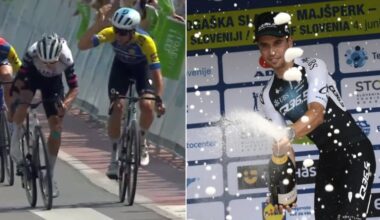 Cyclisme. Tour de Slovénie - Fabio Christen : «Oliveira m'a touché et empêché de sprinter...»