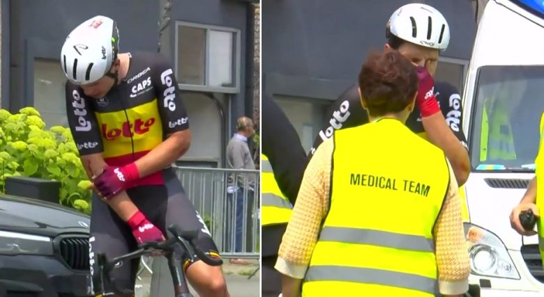 Cyclisme. Antwerp Port Epic - La poisse continue pour Arnaud De Lie : lourde chute et abandon