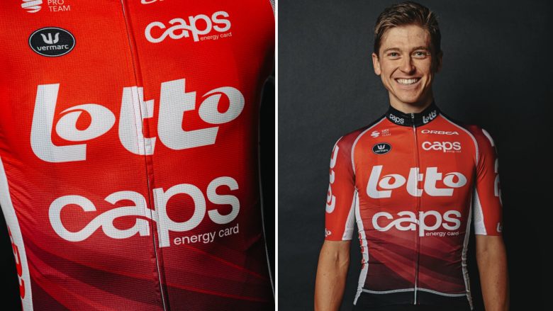 TDF. Tour de France - Lotto avec un nouveau maillot mettant à l'honneur un sponsor