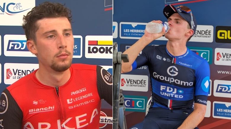 Cyclisme. Championnats de France - Kévin Vauquelin : «Pour changer, Grégoire m'a collé...»