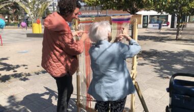 À Grand-Quevilly, un métier à tisser pour retisser du lien social