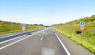 La RN 27 entre Rouen et Dieppe