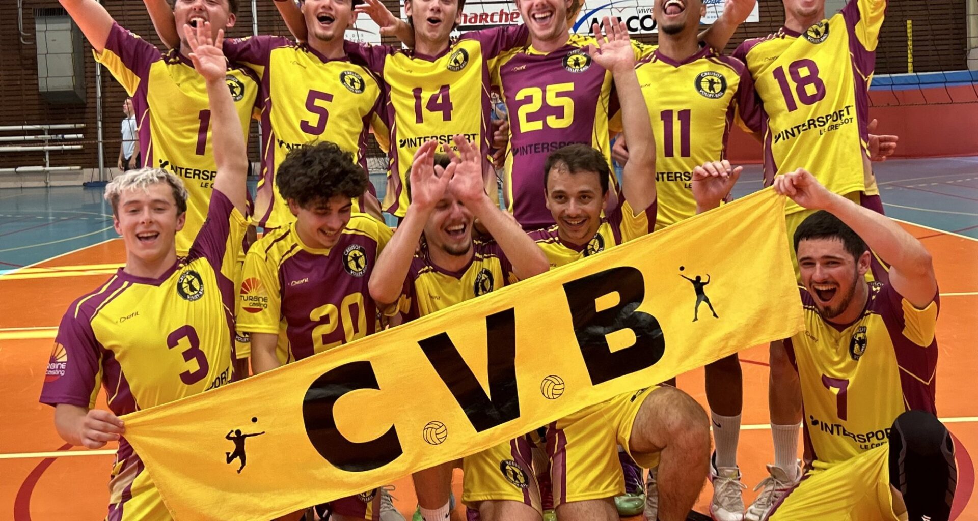 VOLLEY BALL (Coupe masculine de Saône-et-Loire) : Le Creusot l'emporte en battant Mâcon