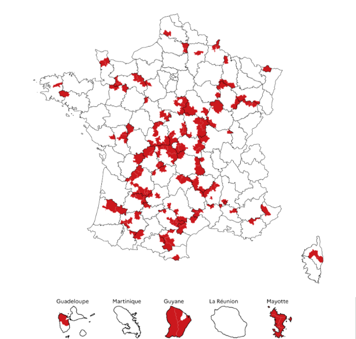 Déserts médicaux : voici la carte des où des généralistes vont venir en renfort