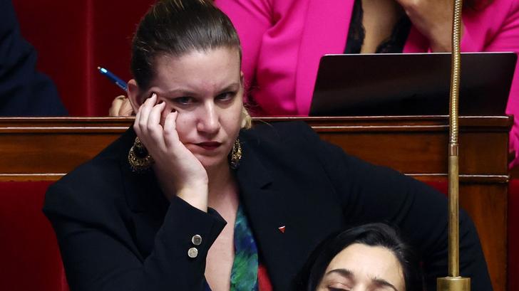 Mathilde Panot, présidente du groupe LFI à l’Assemblée, le 30 janvier 2024.