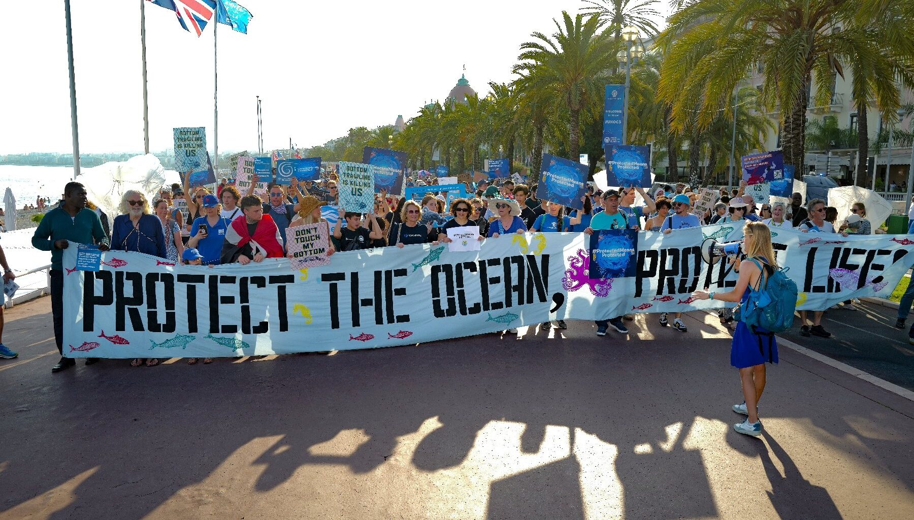 À Nice, les associations donnent de la voix à la veille du sommet pour l'Océan