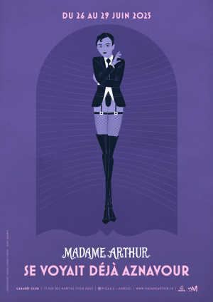 AFFICHE madame arthur-aznavour