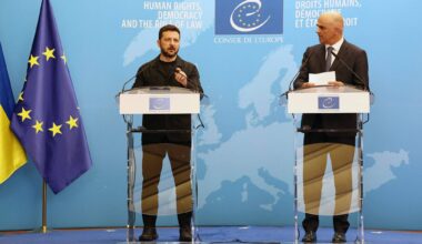 Zelensky signe au Conseil de l'Europe l'accord pour la création d'un tribunal spécial pour la guerre en Ukraine