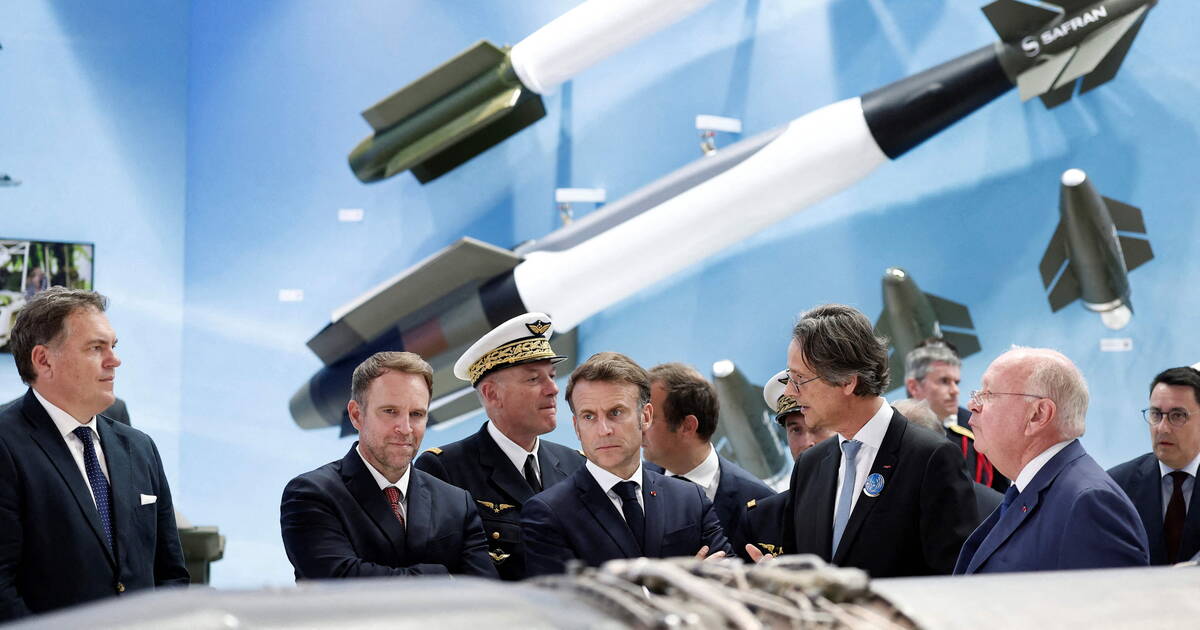 Au Bourget, Macron veut faire de l’Europe une «puissance spatiale» à «marche forcée» – Libération