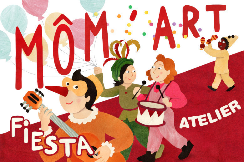 Atelier création d’ombrelles carnavalesques avec Lou Lombardo / Événements