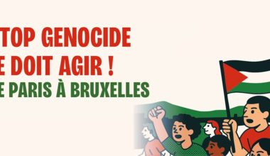 Marche pour Gaza de Paris à Bruxelle du 15 au 23 juin