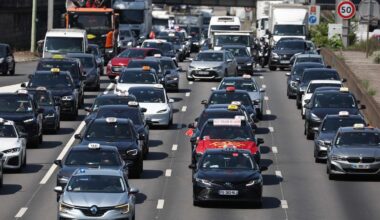 Manifestations de taxis vers Paris : des perturbations sur le périphérique et les autoroutes A1, A10, A6, A86, A13
