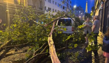 Paris : rafales à 112 km/h sur la tour Eiffel, des dizaines d’arbres déracinés... Un violent orage frappe la capitale