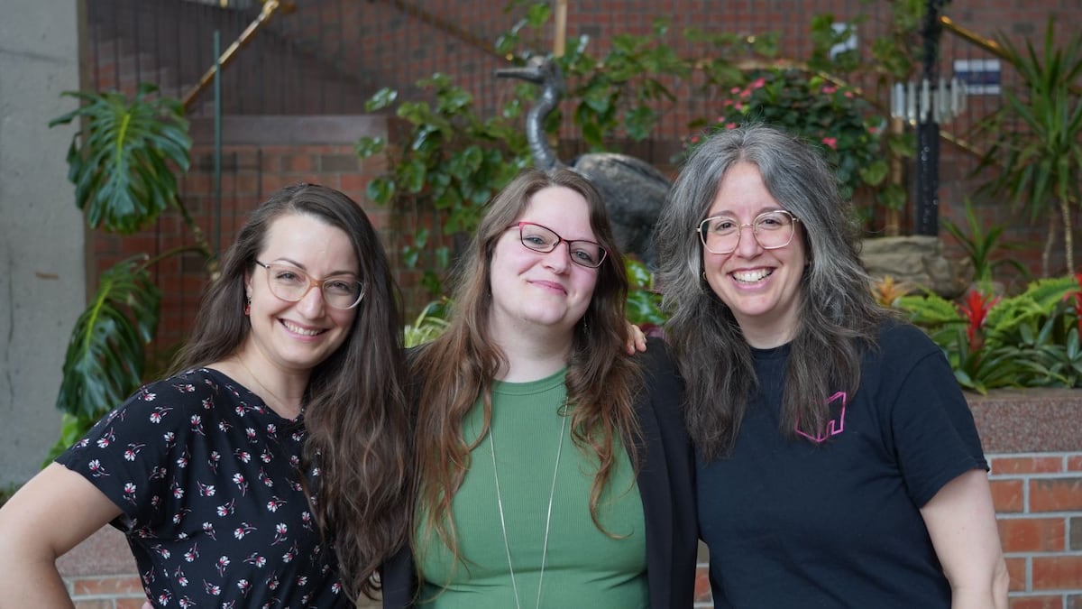 Myriam Roy, Claudia Legault-Dallaire et Lisanne Rheault-Leblanc.