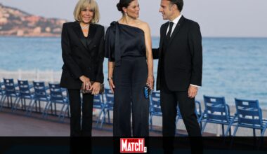 La princesse Victoria se distingue par son élégance aux côtés du couple Macron et du prince Haakon