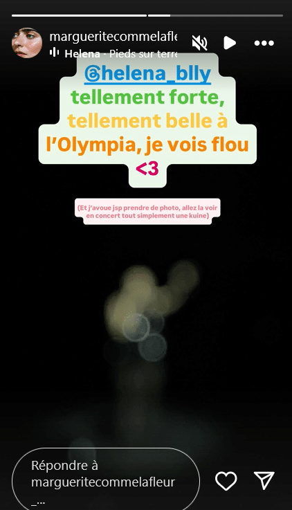 Pierre Garnier, grand absent de l’Olympia de son amie Helena : ce qu’il avait de très important à gérer au même moment