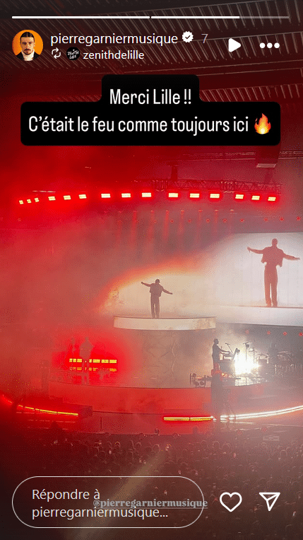 Pierre Garnier, grand absent de l’Olympia de son amie Helena : ce qu’il avait de très important à gérer au même moment