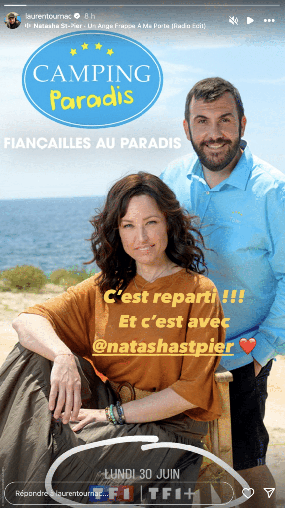 "Fiançailles au paradis", Natasha St-Pier et Laurent Ournac, c’est officiel
