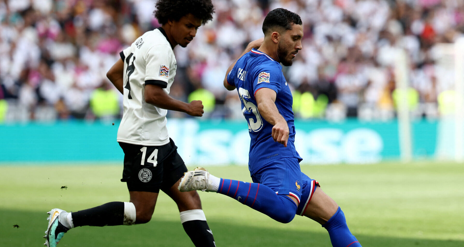 Avec Cherki (OL), la France s'offre l'Allemagne (0-1)