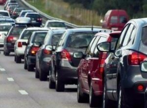 la circulation saturée ce lundi soir