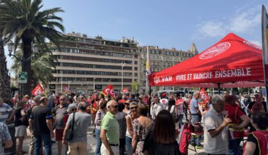 Les retraites toujours au cœur des mobilisations à Toulon, ce jeudi