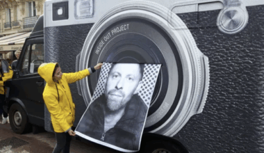L’artiste JR débarque avec son camion photomaton à la Baleine de Nice, ce vendredi 6 juin, pour le Sommet de l’Océan