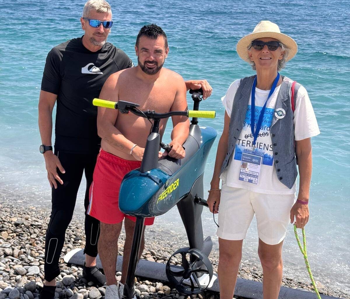 Et si vous essayiez de faire du vélo sur l’eau à Nice ce week-end?