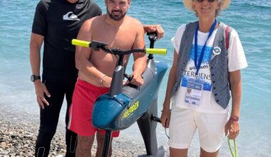Et si vous essayiez de faire du vélo sur l’eau à Nice ce week-end?