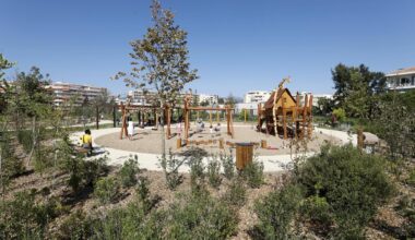 De nouveaux haut-parleurs ont été installés pour faire régner l’ordre dans le parc des Canebiers à Cagnes-sur-Mer