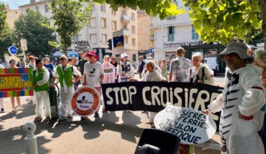 À Toulon, une marche pour dire "Stop à la pollution, stop aux croisières"